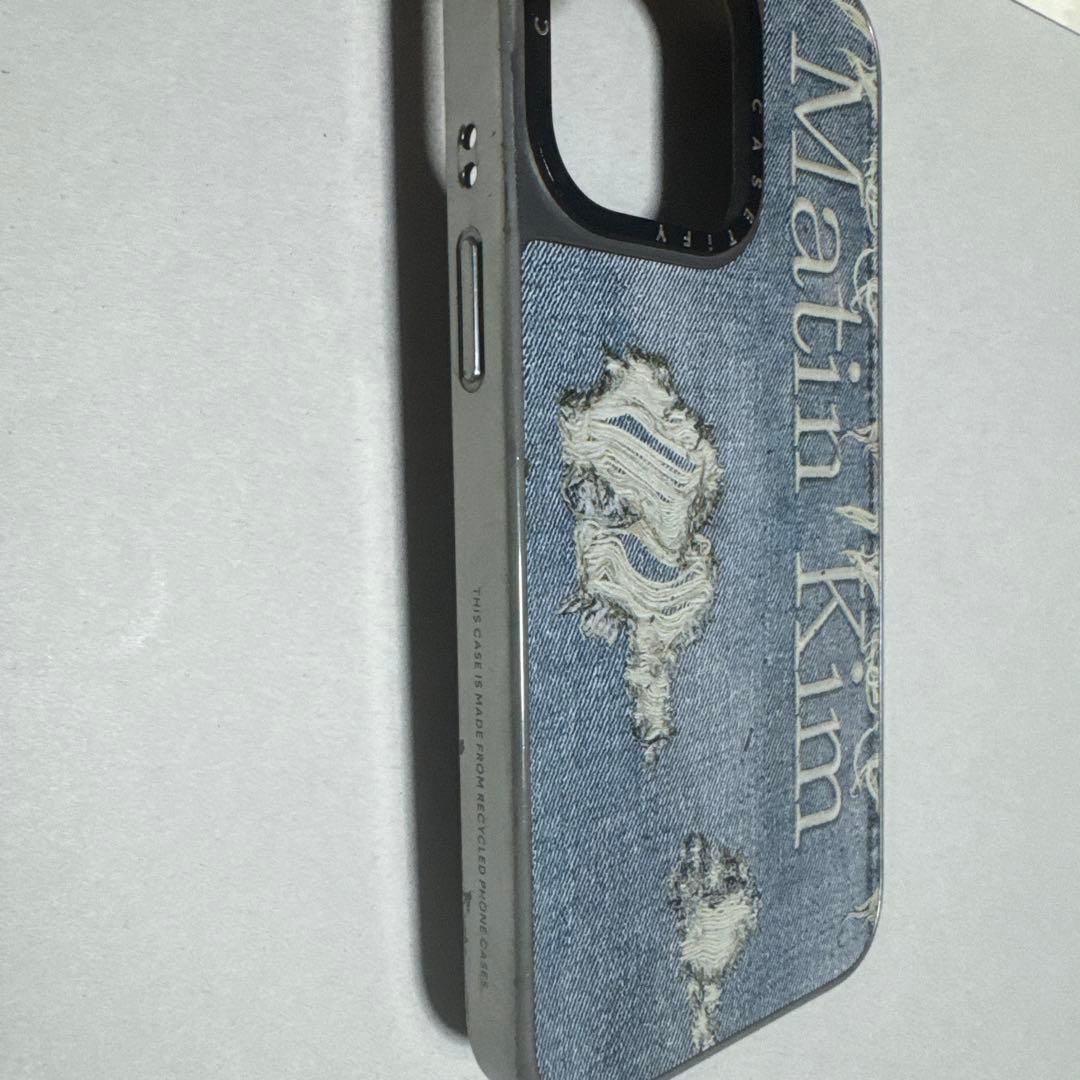 Matin Kim デニム風 iPhone用ハードケース