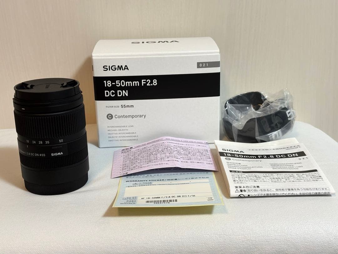 SIGMA 18-50mm F2.8 DC DN Eマウント