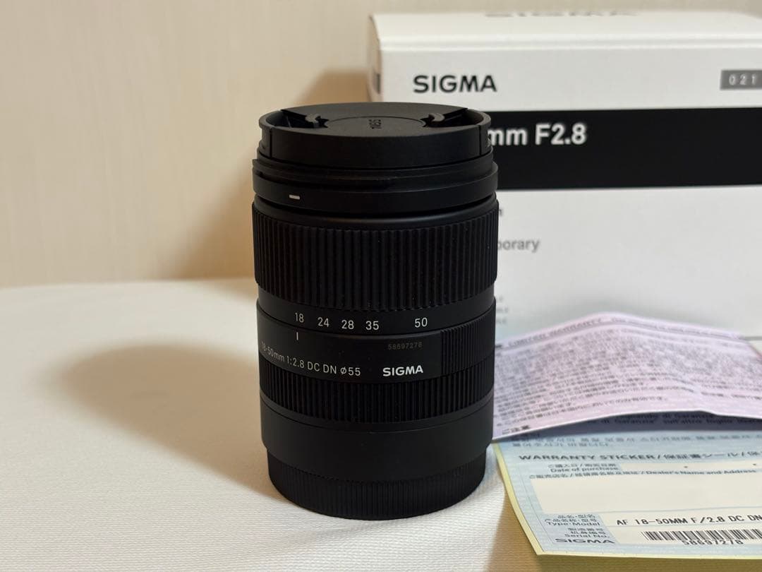 SIGMA 18-50mm F2.8 DC DN Eマウント