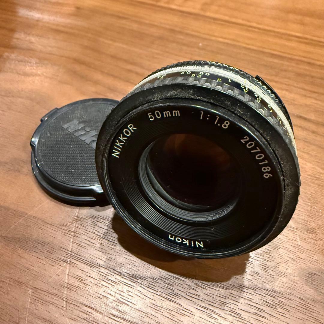 NikonニコンAi-s NIKKOR 50mmF1.8 単焦点レンズ#0186