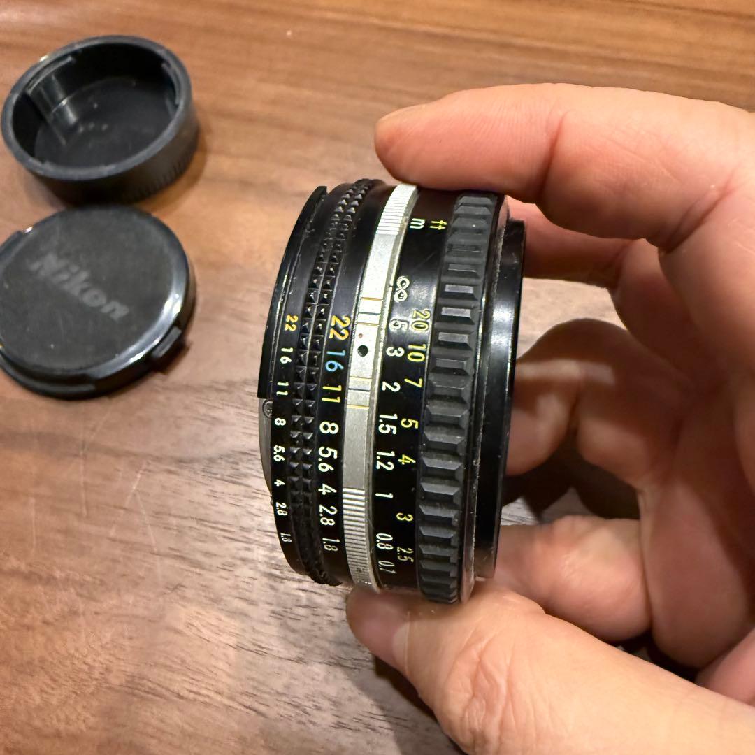 NikonニコンAi-s NIKKOR 50mmF1.8 単焦点レンズ#0186