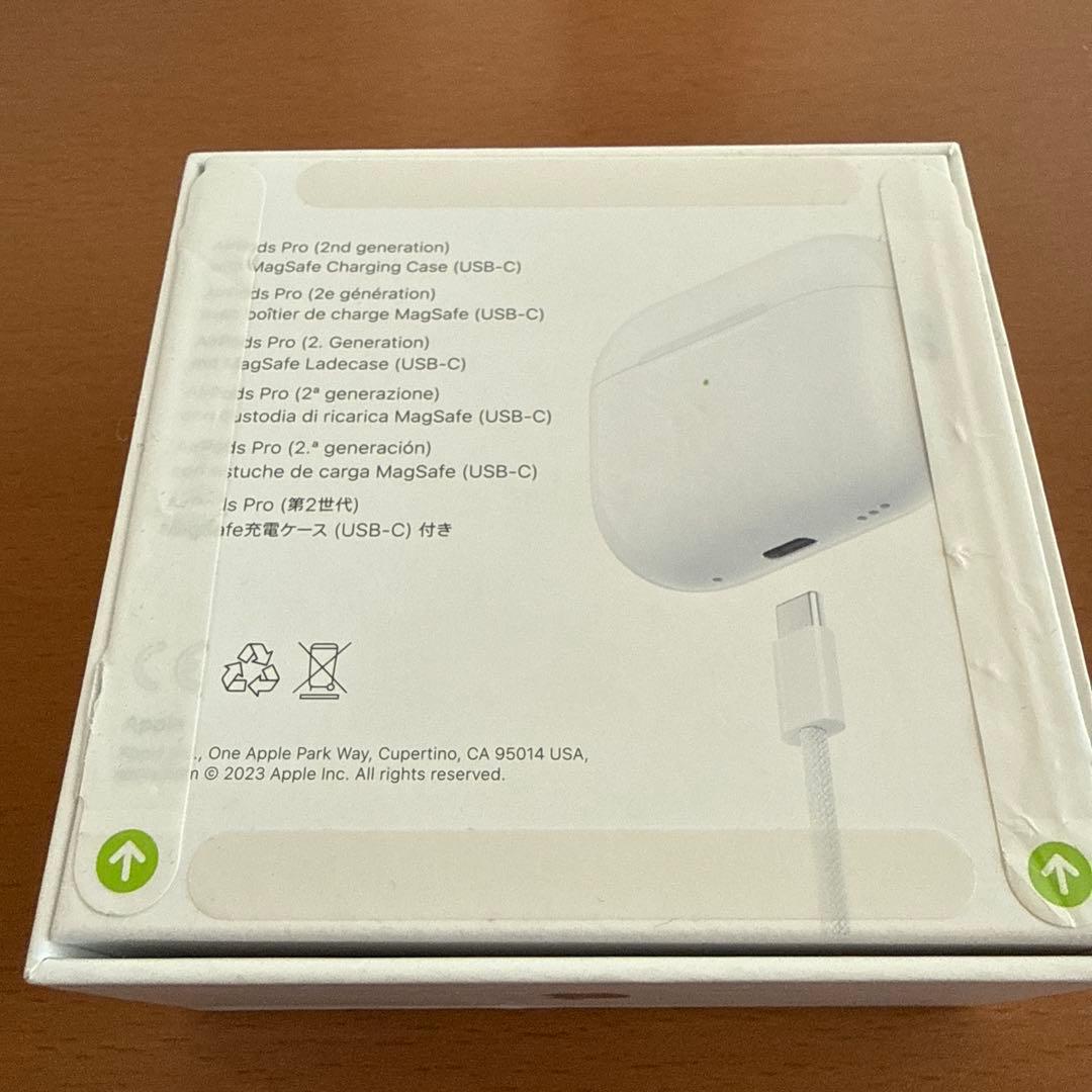 AirPods Pro2 第2世代 本体 USB-C アップルケア付き