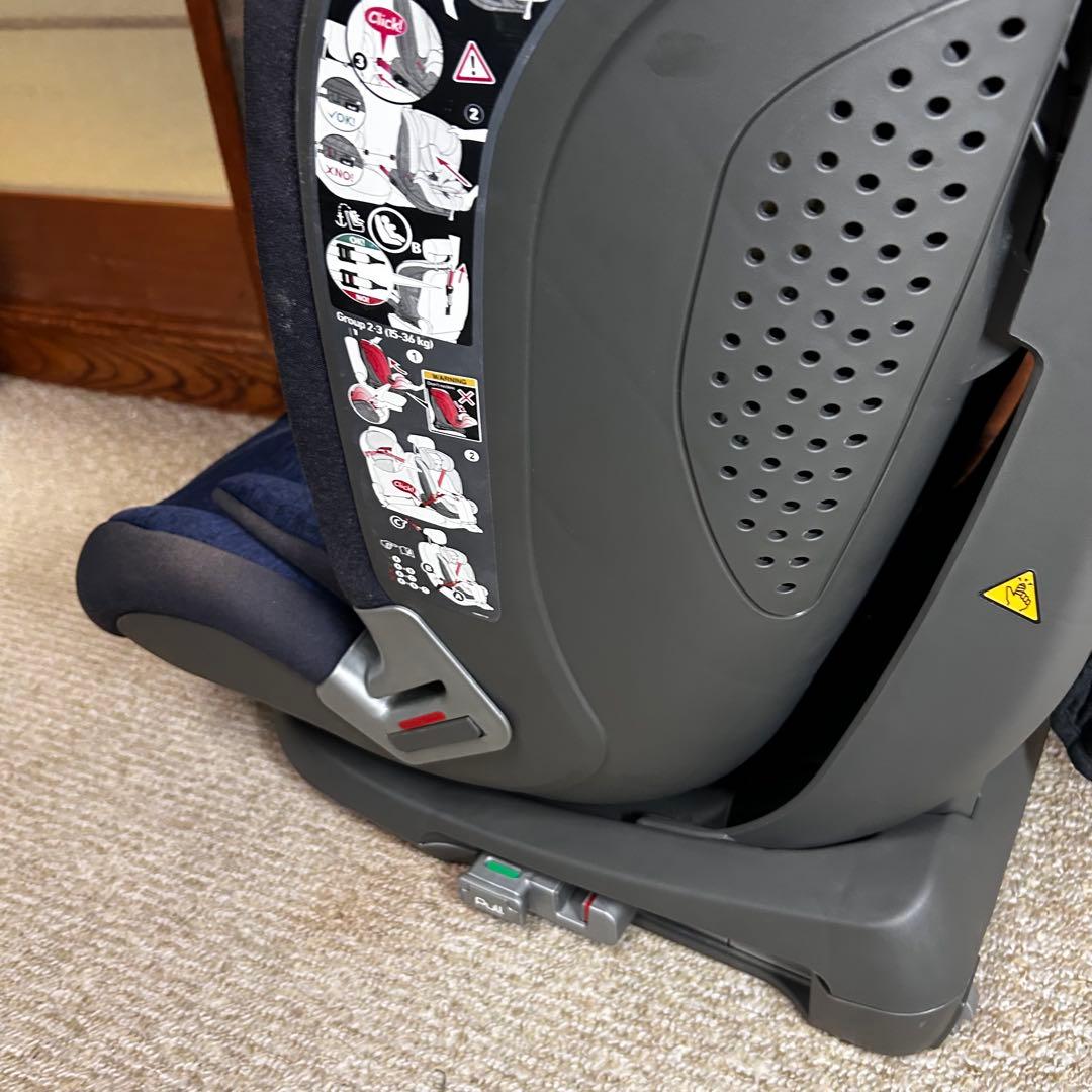 ★美品★ Combi セイブトレック ISOFIX エッグショック ネイビー