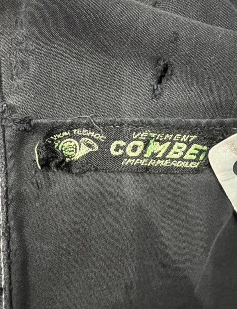 ブラックモールスキンジャケット　50s フェード　リペア