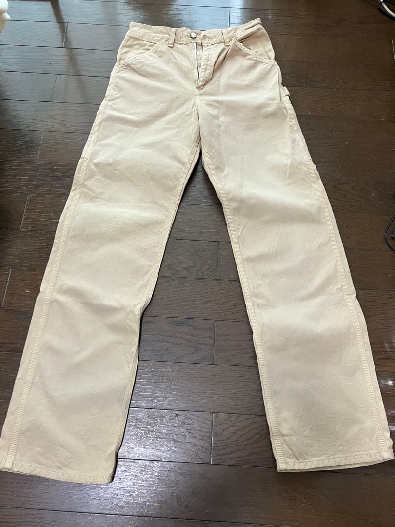 Carhartt ベージュ ワークパンツ　カーハート　ペインターパンツ