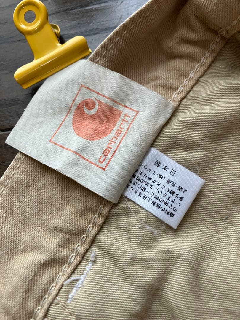 Carhartt ベージュ ワークパンツ　カーハート　ペインターパンツ