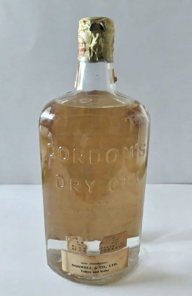 【古酒 箱無し】GORDON’S　DRY　GIN　ゴードン　ドライジン
