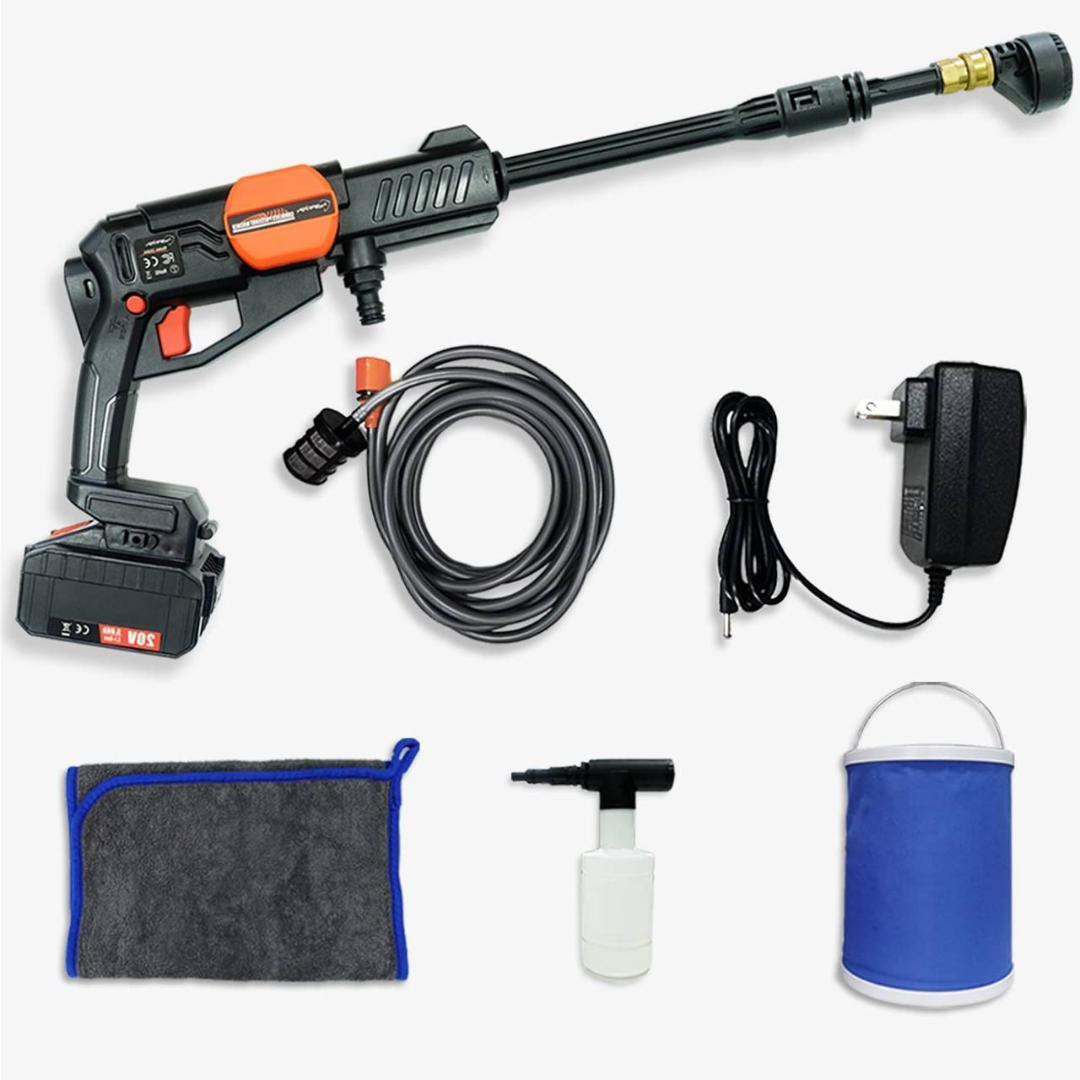 高圧洗浄機 多機能ノズル コードレス 洗車フォームモード