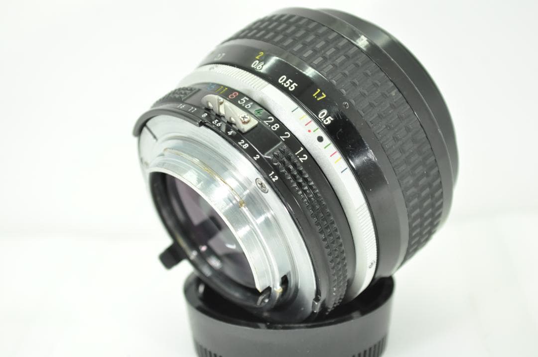 実用品Nikon ニコン NIKKOR 55mm 1.2 非Ai 大口径レンズ