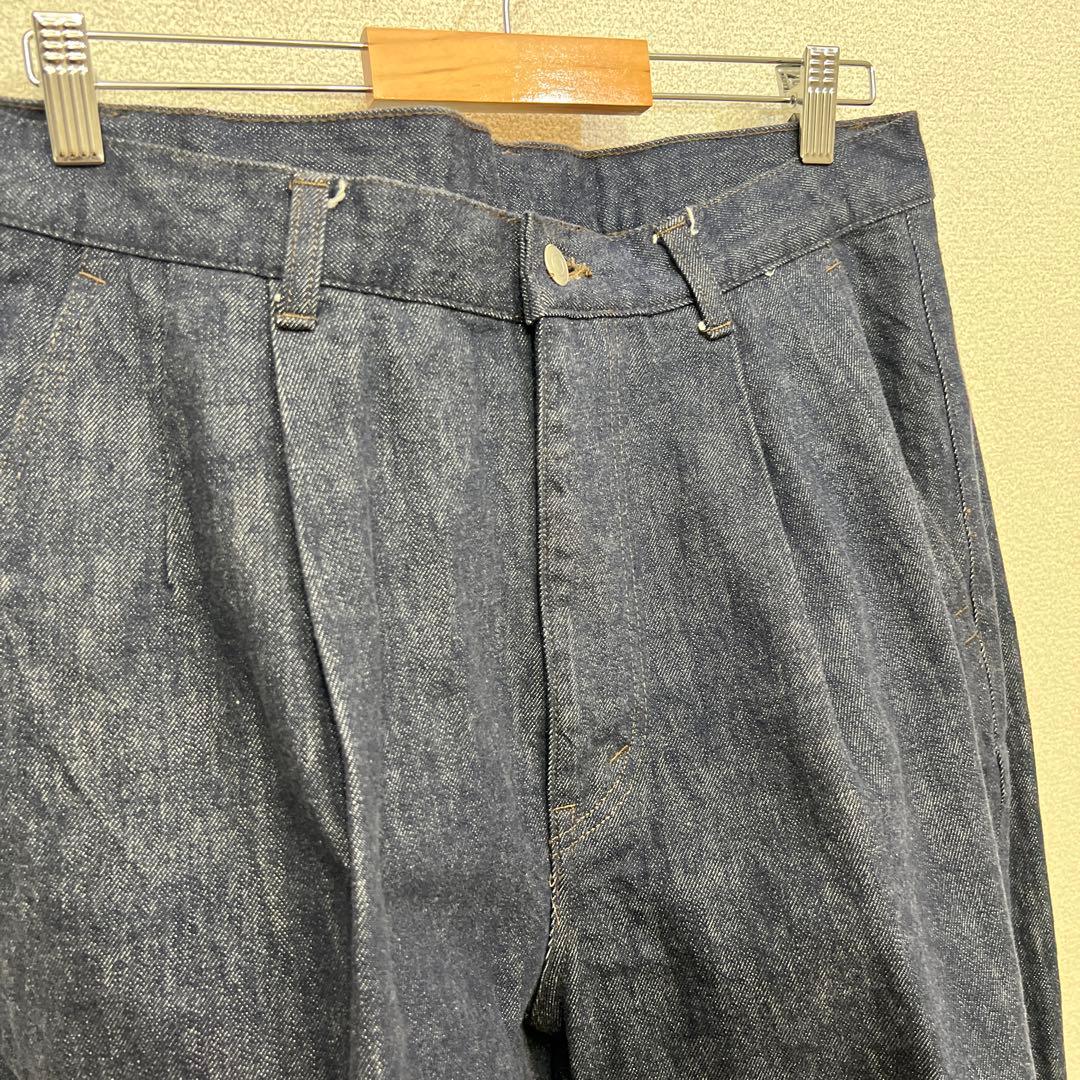パンツ Graphpaper Colorfast Denim Two Tuck 1