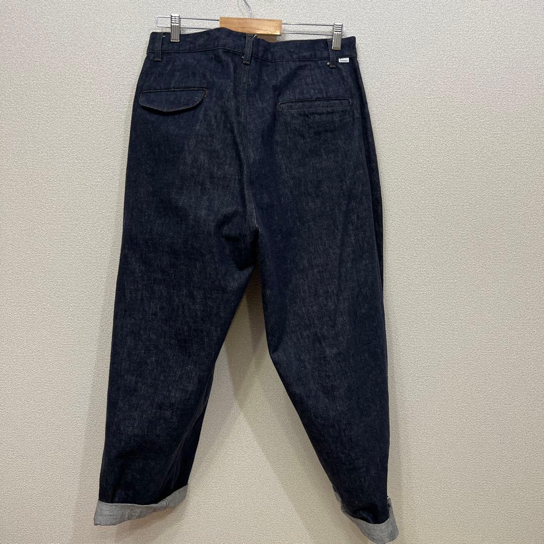 パンツ Graphpaper Colorfast Denim Two Tuck 1