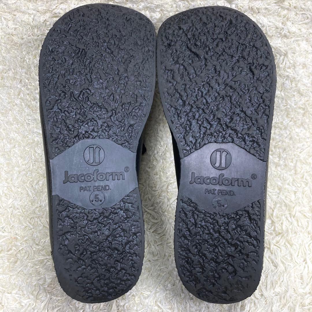 『未使用級』jacoform ヤコフォーム 革靴 レースアップシューズ ブラック