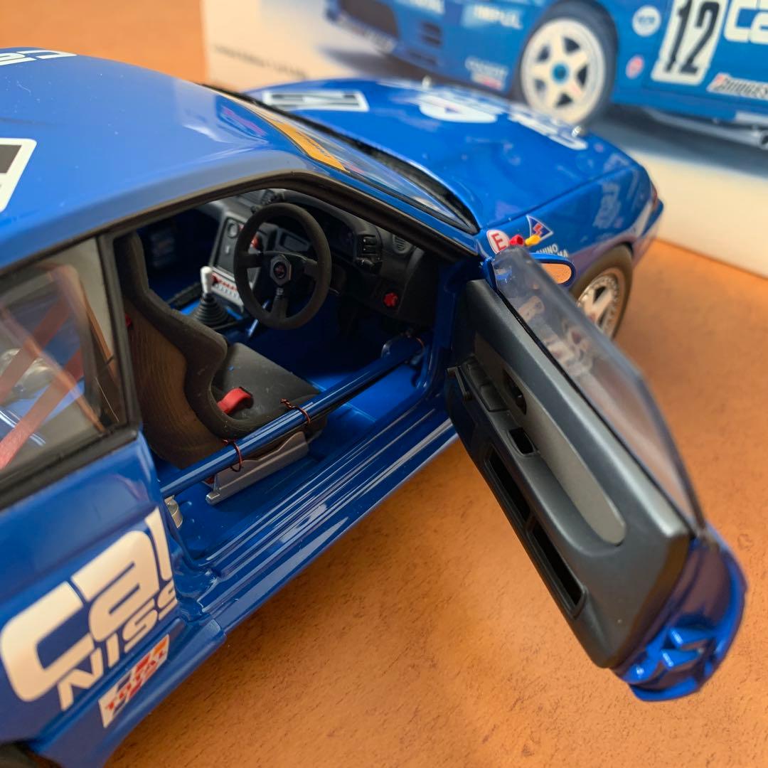 ミニカー AUTOart SKYLINE GT-R (R32) CALSONIC #12