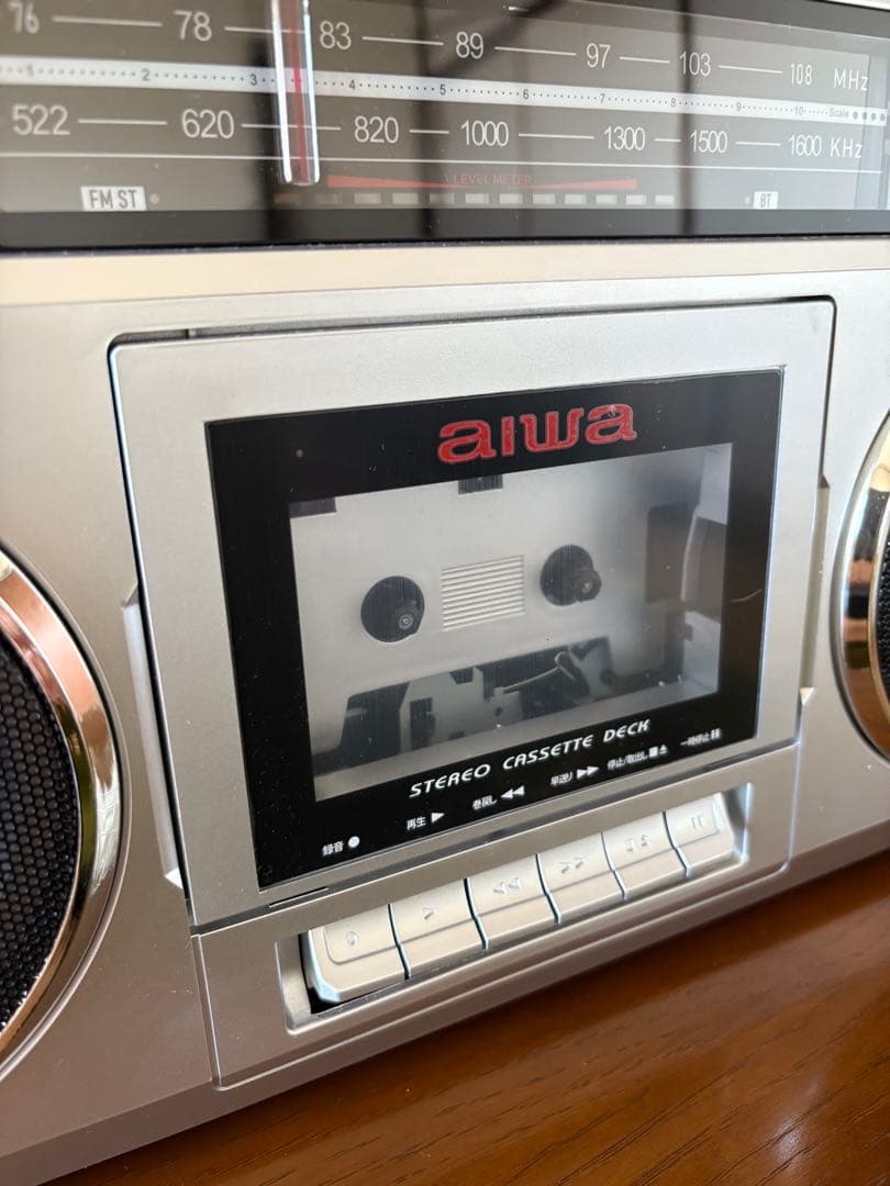 アイワ aiwa ラジカセ　カセットプレーヤー　カセット　bluetooth