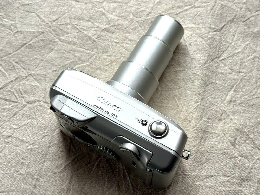 ⌘完動品！ 電池付き、作例あり！ Canon Autoboy 155⌘