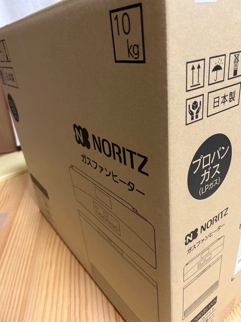 新品未開封☆NORITZ ガスファンヒーター GFH-5803S-W5