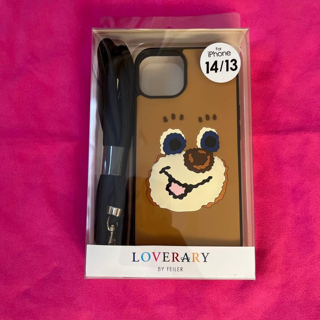 ラブラリーバイフェイラー　ドアップテディ　スマホケース