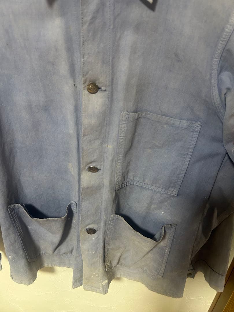 40s railroad カバーオール　襤褸