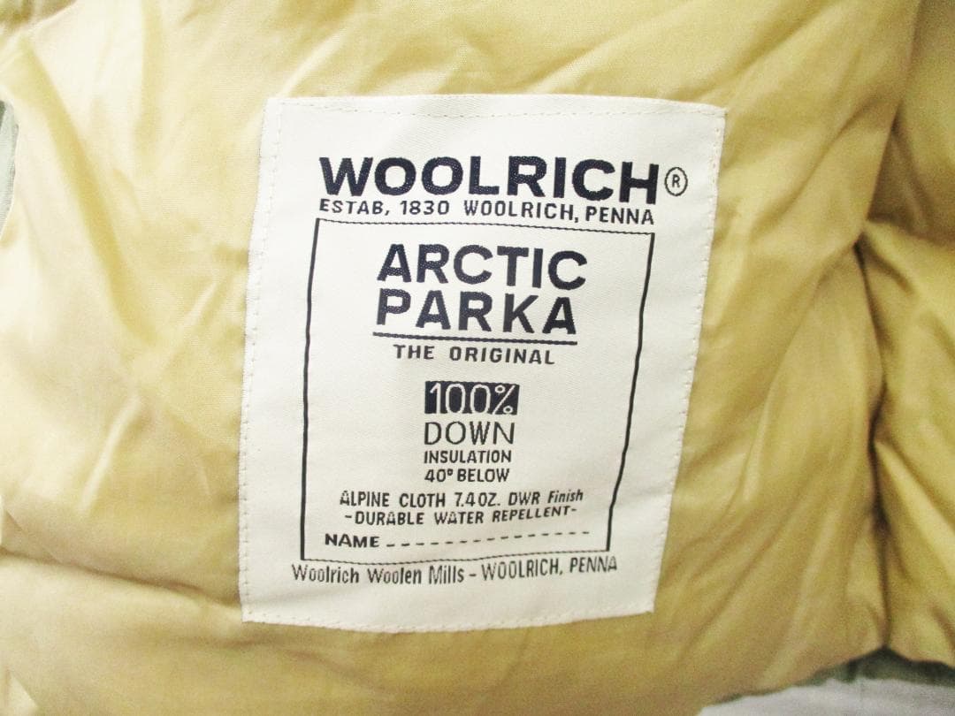 ウールリッチ ビッグ ダウン＜アークティックパーカー モッズコート＞M0264s