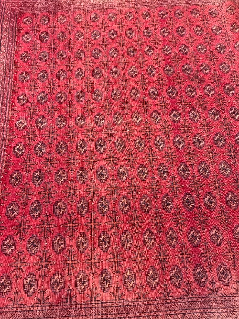 ❖Vintage Rug❖　300cm×210cm　トルクメンラグ　大判ラグ
