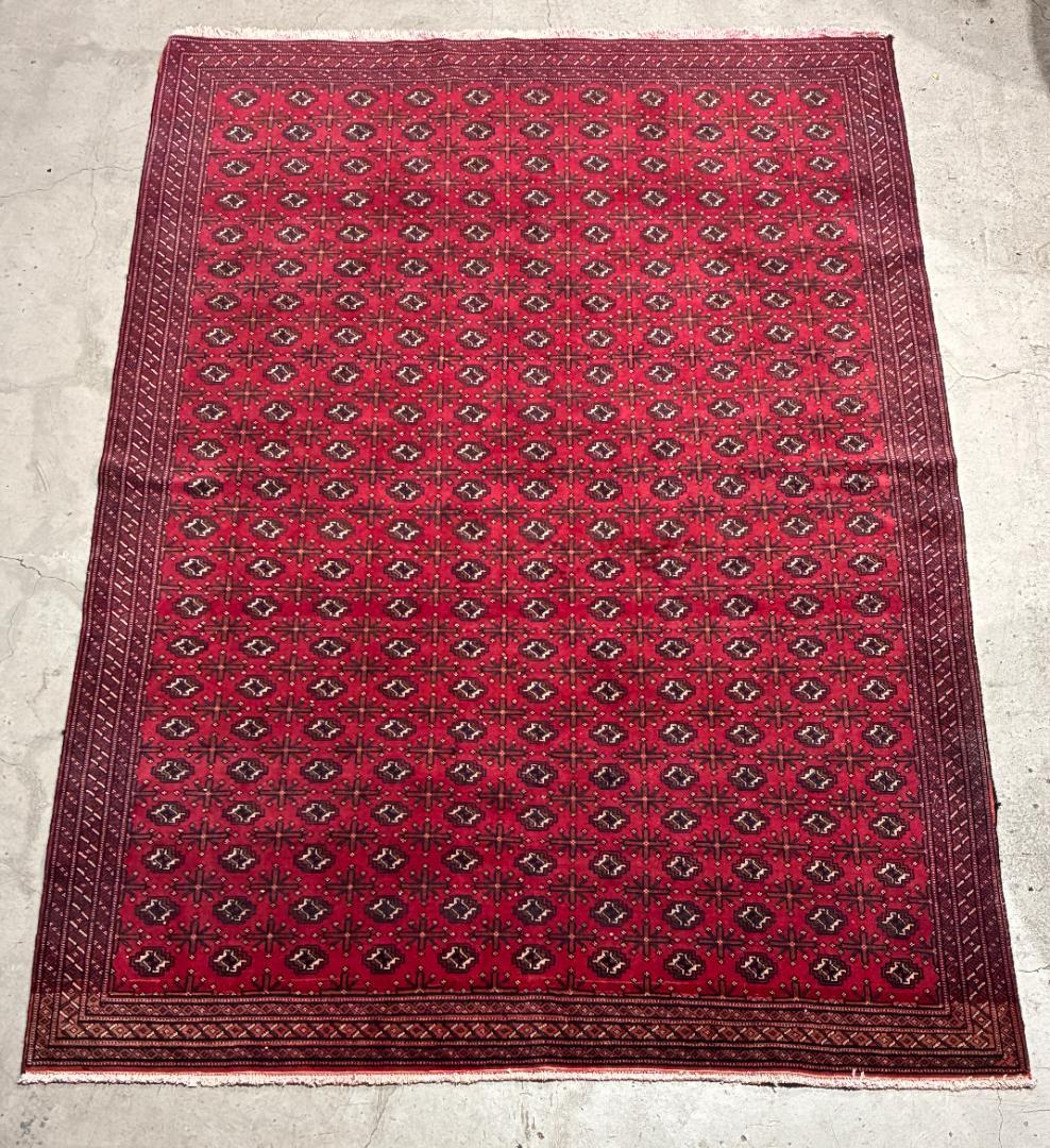❖Vintage Rug❖　300cm×210cm　トルクメンラグ　大判ラグ
