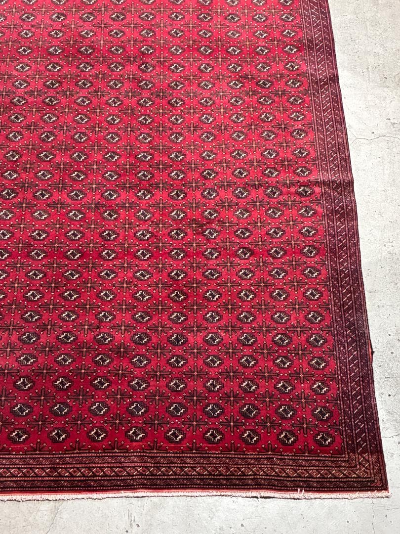 ❖Vintage Rug❖　300cm×210cm　トルクメンラグ　大判ラグ