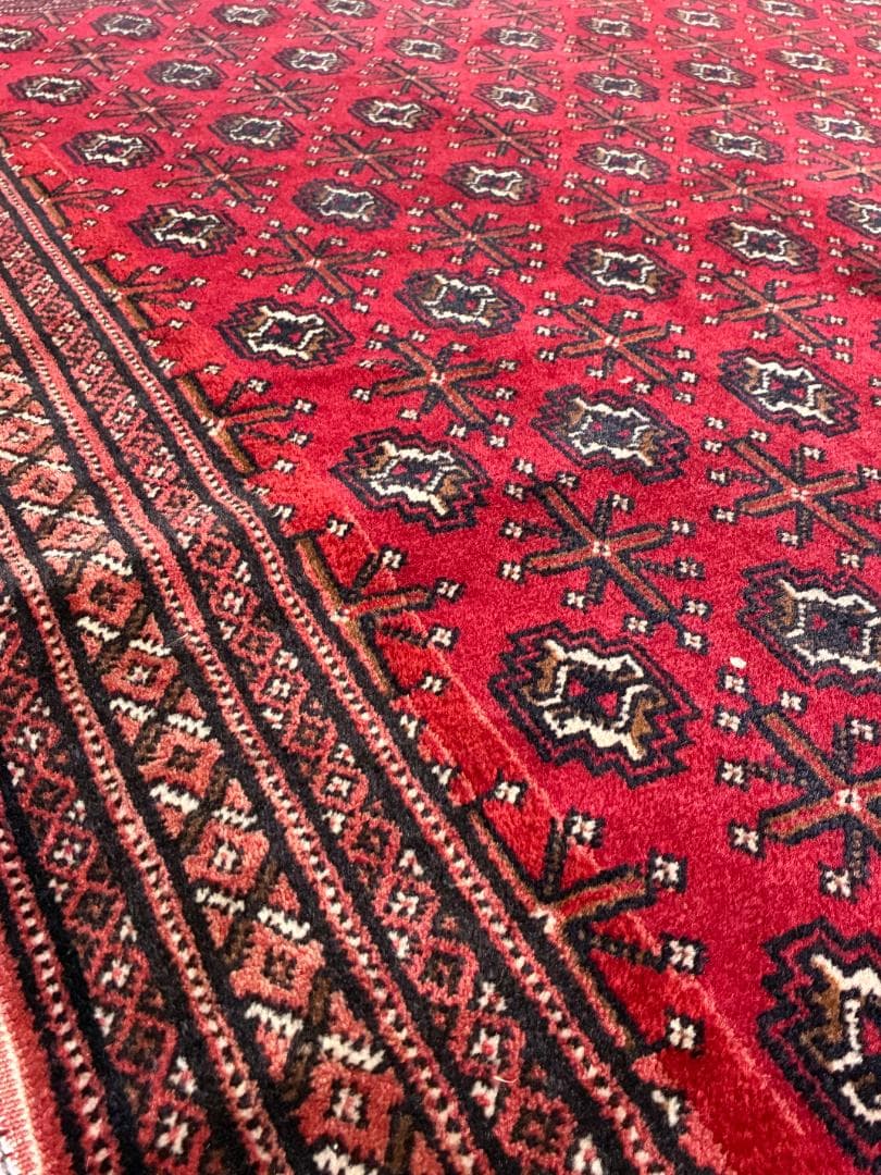 ❖Vintage Rug❖　300cm×210cm　トルクメンラグ　大判ラグ