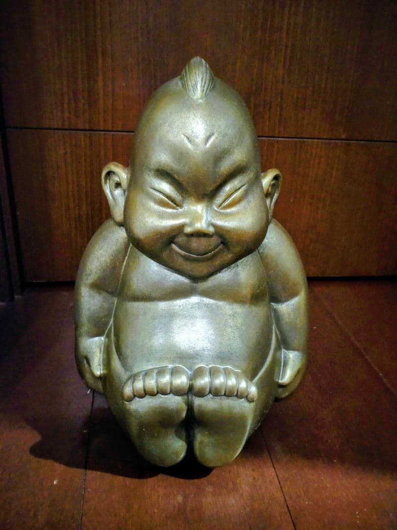 ゆ*る様 ビリケン 置き物 神様 ビンテージ アメリカン雑貨 オブジェ ビッグサ