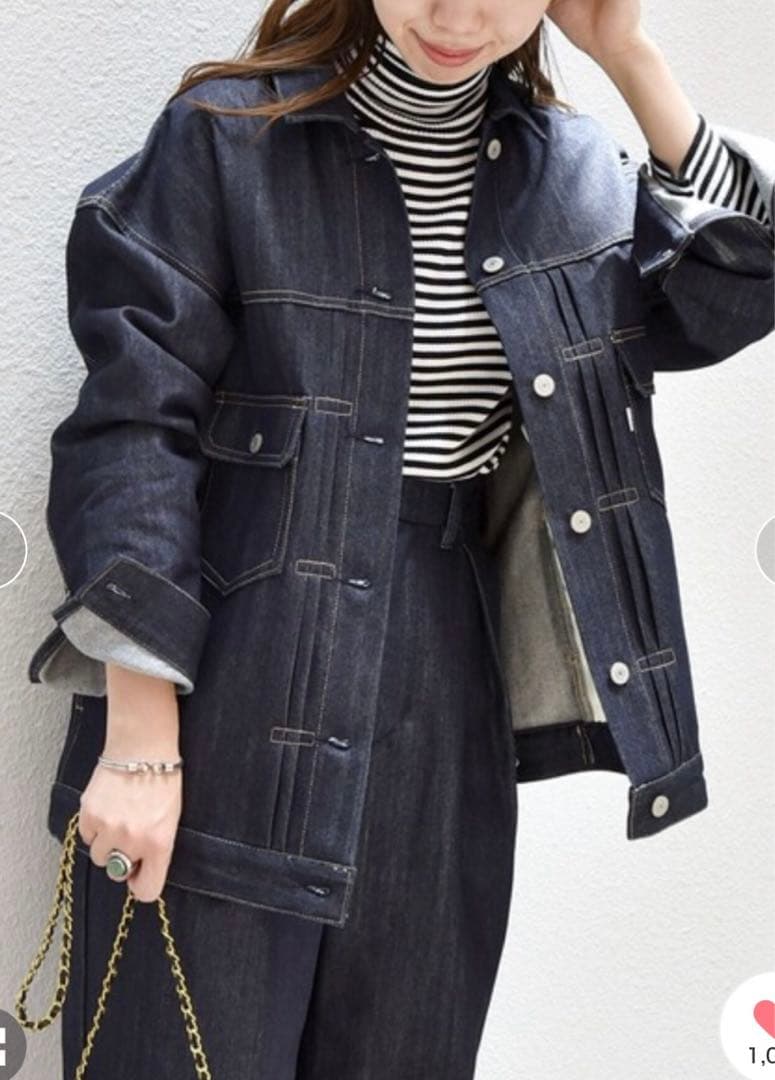 ships any シップスエニィ デニムジャケット Gジャン