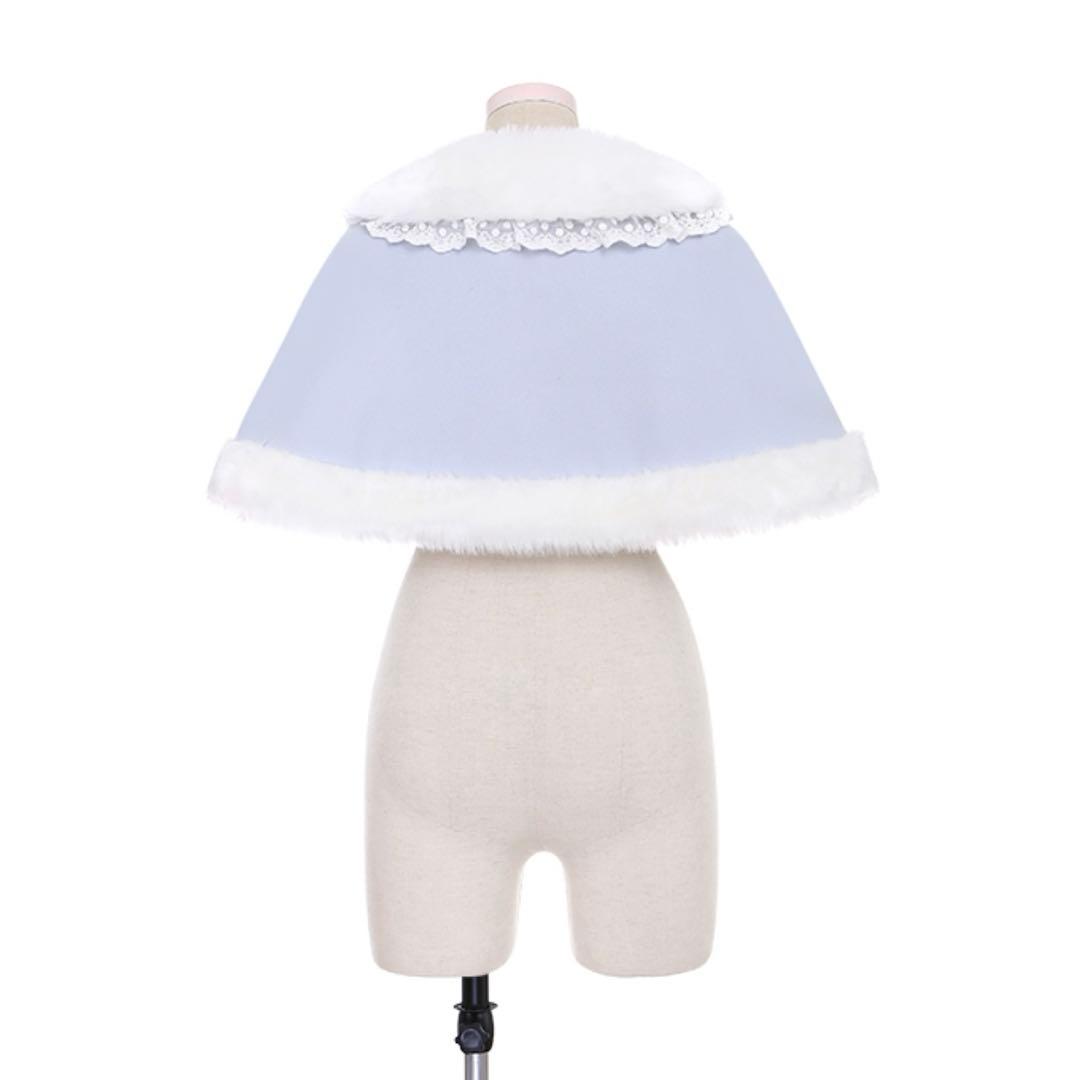 蘭 To Alice 雪の結晶ケープ＆ジャンパースカートセットアップ