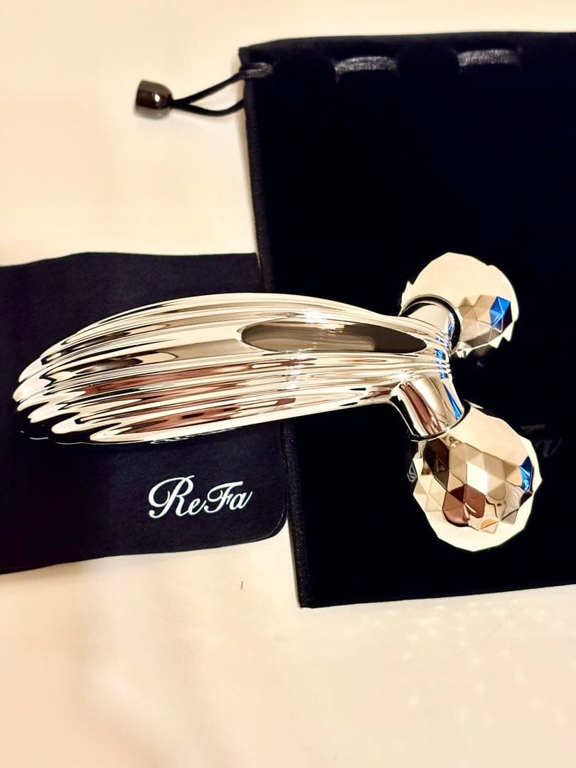 ReFa 美顔ローラー ダブルボール シルバー