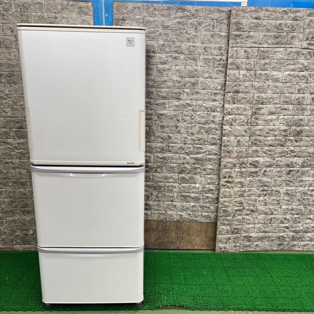 460 SHARP 冷蔵庫　大型　300L強　自動製氷機付　格安　どっちもドア