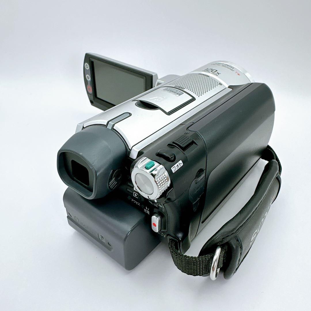 【動作品】 美品 SONY Handycam DCR-SR100 シルバーソニー