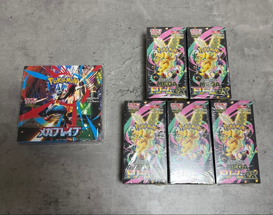MEGAドリームex シュリンク付き 6BOX