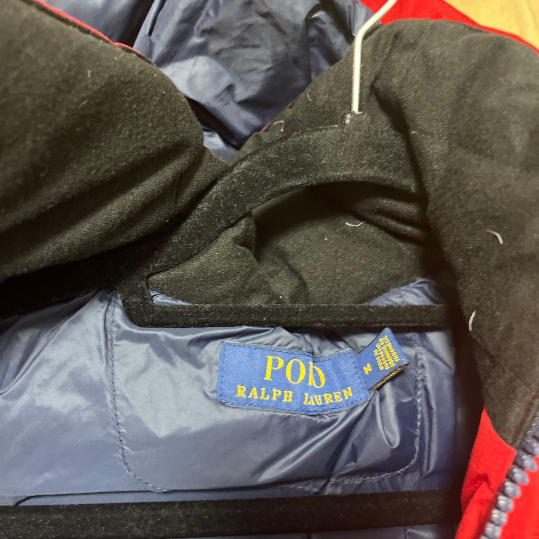 ラルフローレン　ダウンベスト　Mサイズ　レッド　値下げ不可