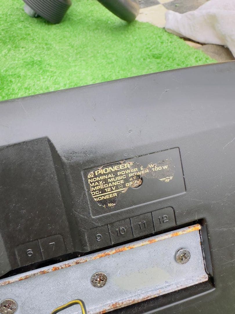 carrozzeria TS-X350 バスレフ型スピーカー