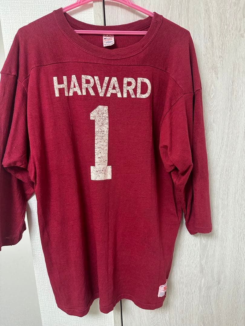 Champion HARVARD フットボール T ビッグサイズ
