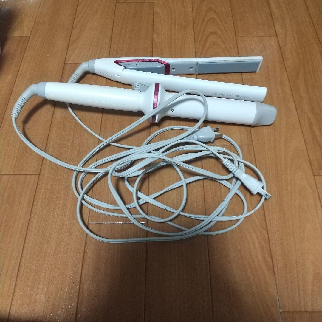 HAIRBEAURON ストレート＆カールヘアアイロン セット