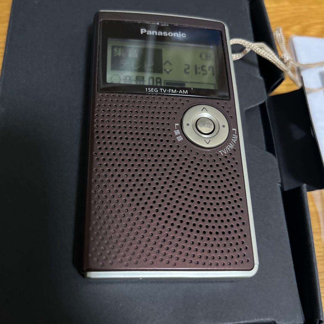 PanasonicワンセグTV音声FmAm 3バンドレシーバー