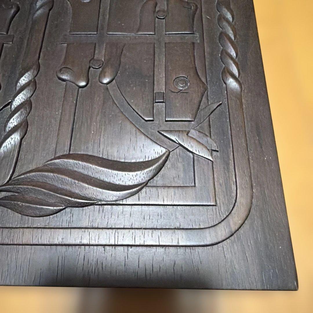 エルメス HERMES ケース ウッドボックス　ホースデザイン