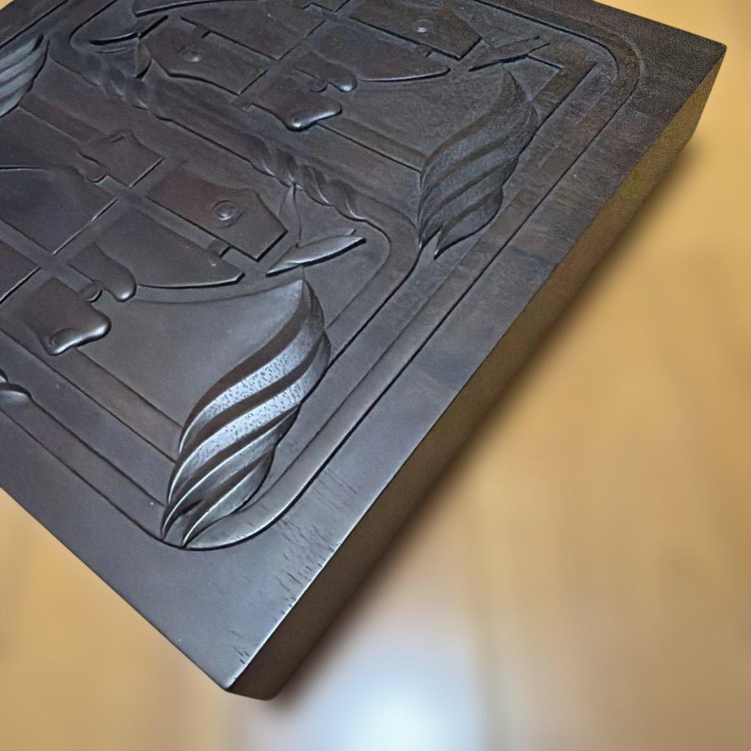 エルメス HERMES ケース ウッドボックス　ホースデザイン