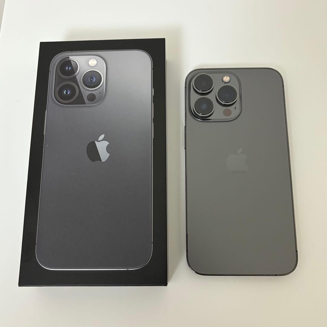 iphone13Pro 128GB グラファイト　本体　箱　充電ケーブル