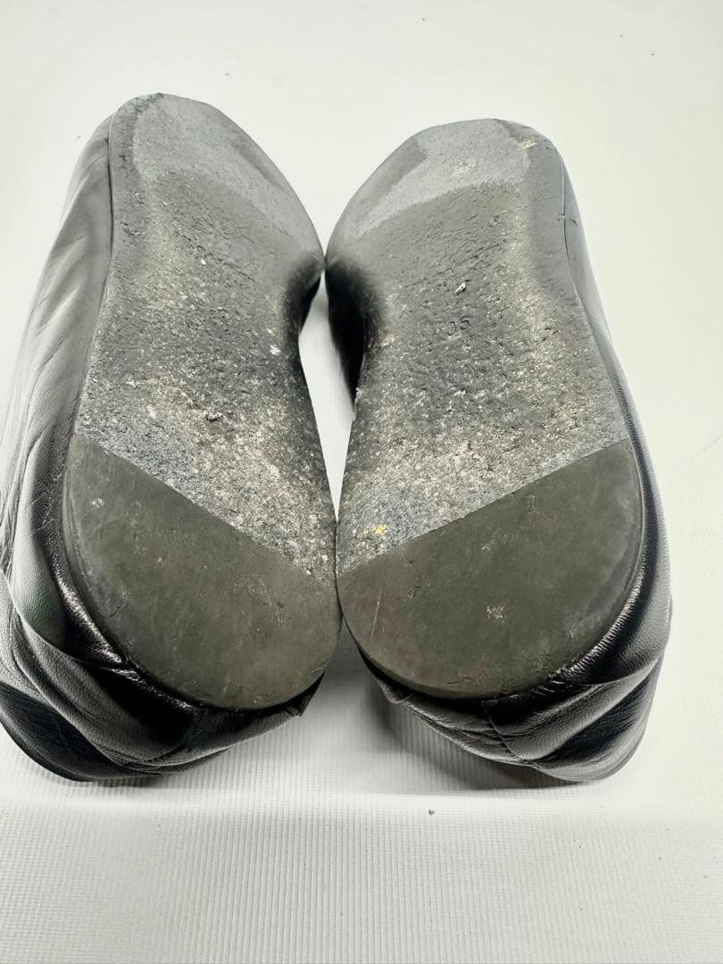 JIL SANDER ブラック フラットシューズ 35サイズ 約22.5