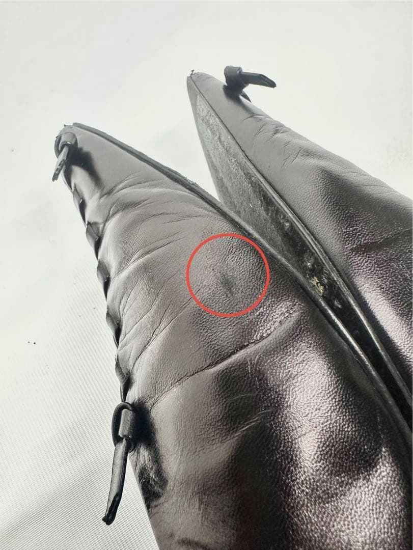 JIL SANDER ブラック フラットシューズ 35サイズ 約22.5