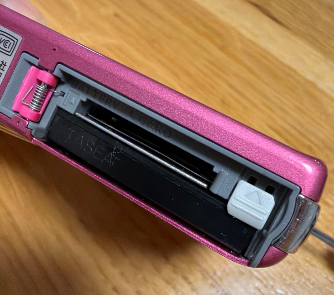 【美品】 Panasonic LUMIX DMC-FX77 ピンク コンデジ