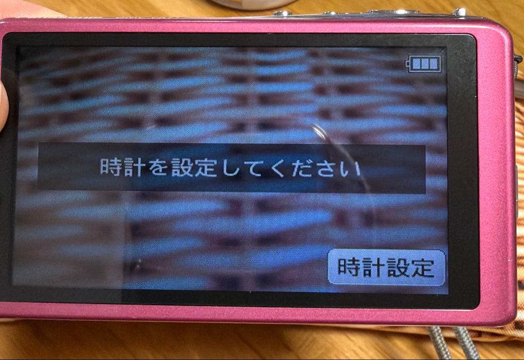 【美品】 Panasonic LUMIX DMC-FX77 ピンク コンデジ