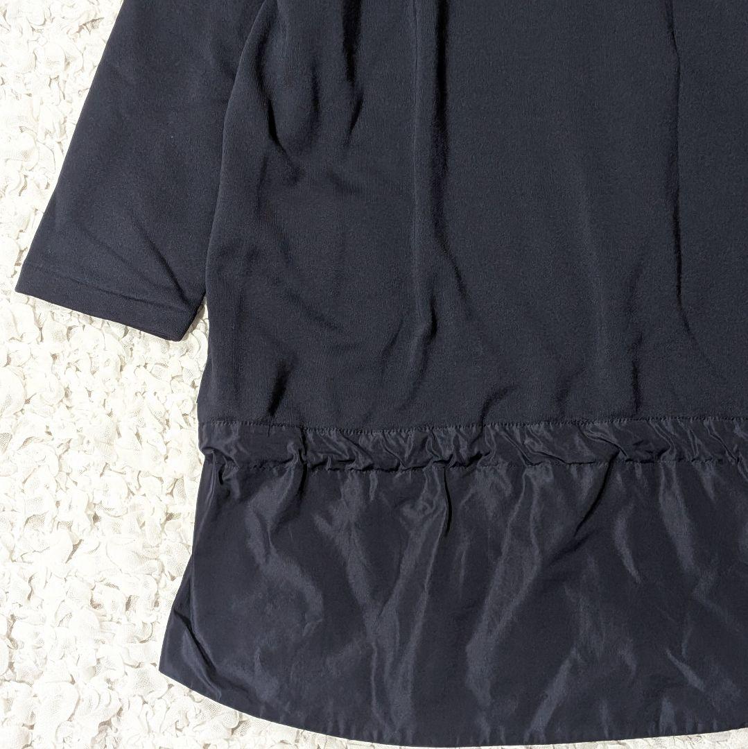 モンクレールMONCLER スウェット 異素材 切替 ワンピース ABITO