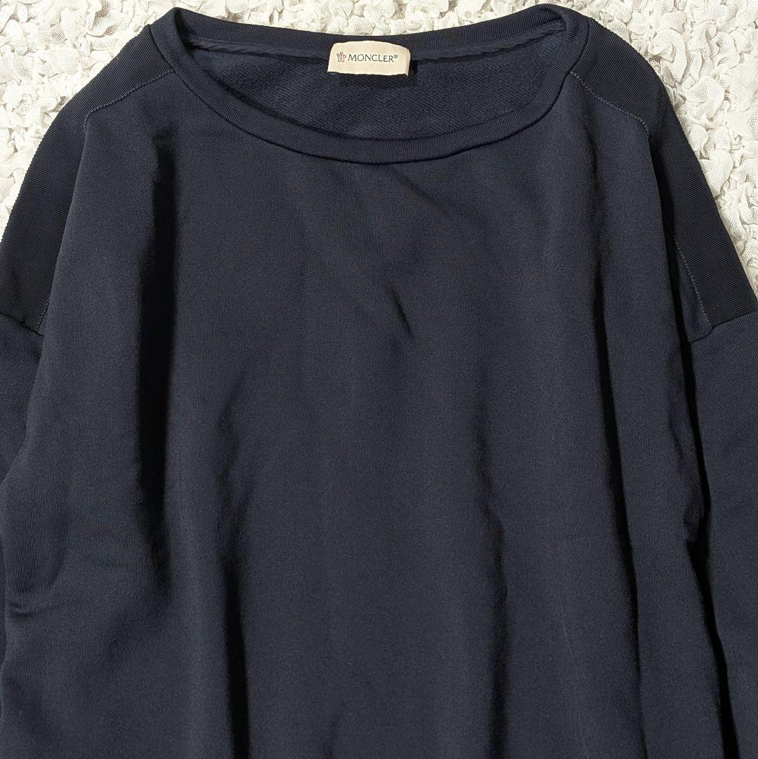 モンクレールMONCLER スウェット 異素材 切替 ワンピース ABITO