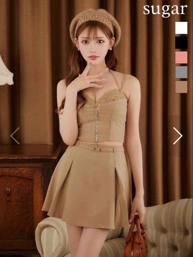 sugar フロントレース セットアップ / キャバドレス