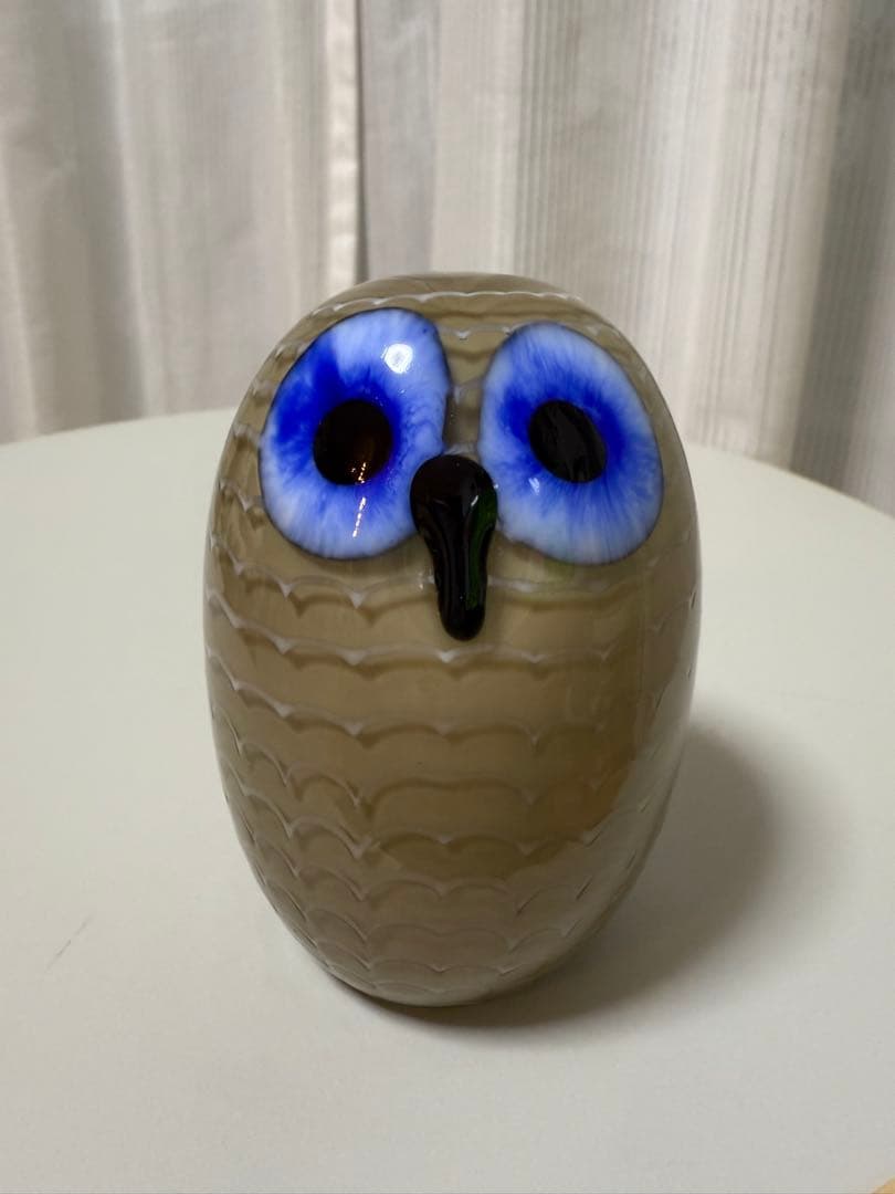  イッタラ　バード　owl ミルクティー　希少　レア